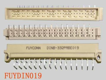 3 열 32P 직각 말레 비 종류 DIN 41612 커넥터 플러그 유럽 소켓 커넥터 2.54 밀리미터 피치