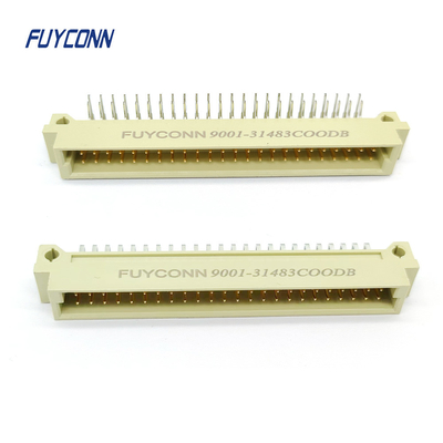 48 핀 DIN 41612 커넥터 PCB 각 2 줄 남성 2 * 24 핀 48 핀 9001 커넥터