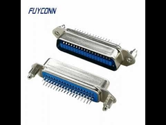 Centronic Champ14 24 36 50 핀 DDK 커넥터, PCB 직선 솔더 DIP 수형 Centronic 커넥터