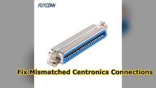 Centronics 50 핀 암 - 암 젠더 체인저 어댑터