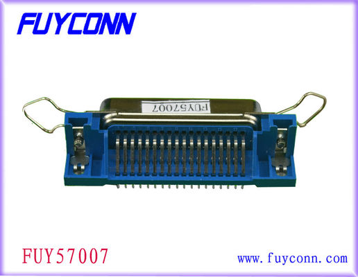 36의 Pin PCB Centronic 정각 인쇄 기계를 위한 여성 리본 연결관