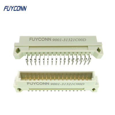232 Eurocard 커넥터 정각 PCB 남성 2*16P 32pin 2 줄 DIN 41612 커넥터 W/2.54mm