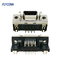 PCB SCSI 여성 커넥터 1.27mm 오른쪽 각 14P 20P 26P 36P 50P 68P 100P SCSI 커넥터