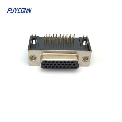 PCB 고밀도 D-SUB 커넥터 여성, 15pin 26pin 44pin 62pin DSUB 커넥터