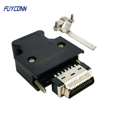 26핀 MDR 커넥터 여성 / 남성 1.27mm 구리 금판 SCSI 커넥터