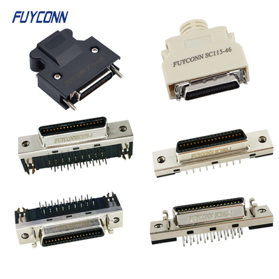 36pin SCSI 세르보 커넥터 PCB 솔더 컵 IDC 크림 1.27mm 커넥터 공급자