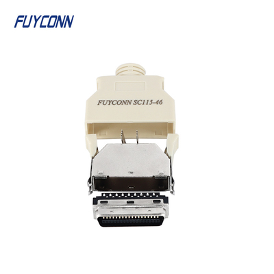 36pin SCSI 세르보 커넥터 PCB 솔더 컵 IDC 크림 1.27mm 커넥터 공급자
