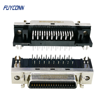 36pin SCSI 세르보 커넥터 PCB 솔더 컵 IDC 크림 1.27mm 커넥터 공급자