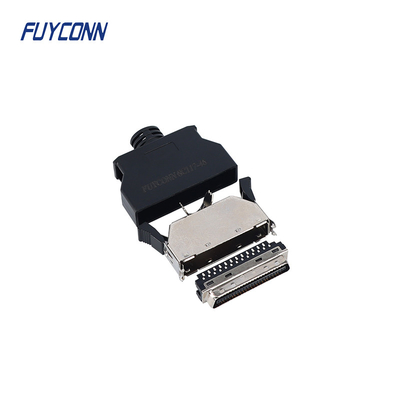 SCSI MDR 커넥터 PCB 솔더 컵 IDC 크림 1.27mm 50pin 커넥터 중국