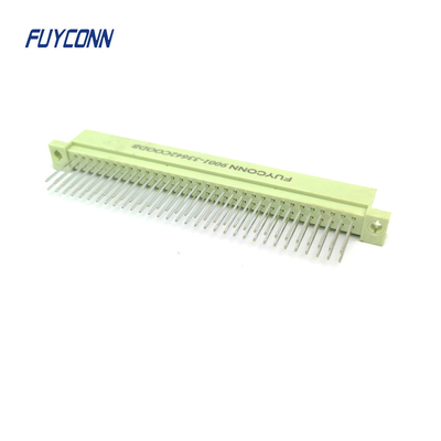 남성 DIN41612 커넥터 15mm 직선 PCB 2 줄 2 * 32pin 64pin 유로카드 커넥터