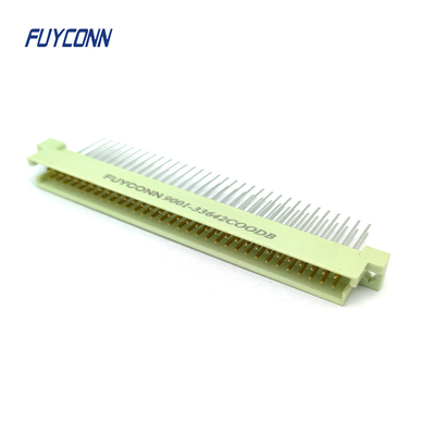 남성 DIN41612 커넥터 15mm 직선 PCB 2 줄 2 * 32pin 64pin 유로카드 커넥터