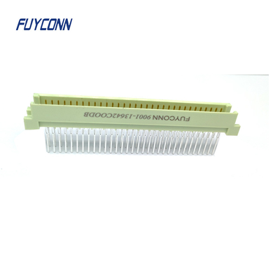 남성 용매 없는 2*32P 13mm 64pin DIN 41612 커넥터 2.54mm 커넥터 제조