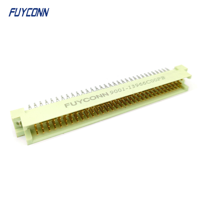 PCB Solderless 3 * 32P 96pin Euorcard 공급자 남성 DIN41612 커넥터 W / 하푼