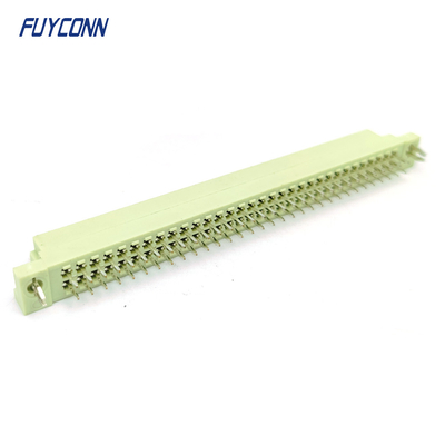 DIN41612 커넥터 공장 2줄 2*32P 64P PCB 여성 41612 커넥터 W / 하푼