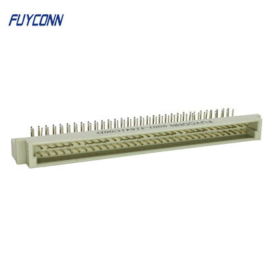 64P 정각 PCB DIN 41612 커넥터, 2줄 남성 유로카드 커넥터
