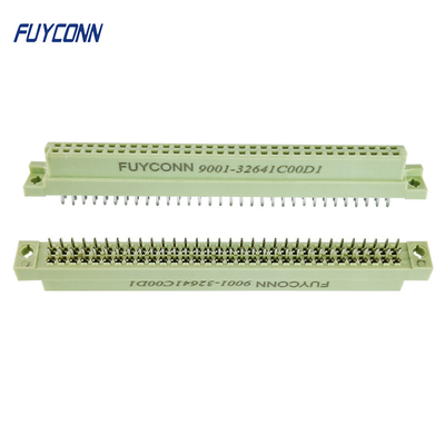 여성 DIN 41612 커넥터 2 가로행 곧은 PCB 유로 카드 연결기 쉬운 형태