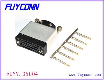 남성 크림 하우스 V35 커넥터 ISO 9001 UL 승인 PBT + 유리 섬유