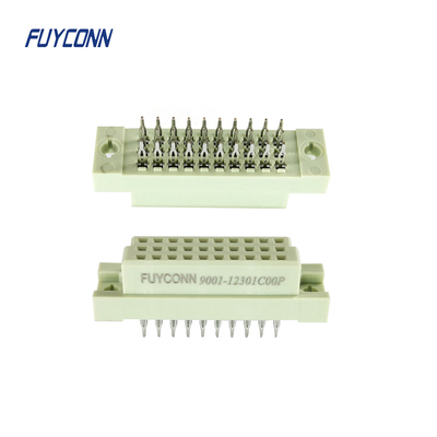 비납땜 핀 여성 유로 카드 연결기 3 열 3x10pin 20 핀 30 핀