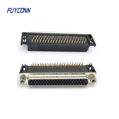 여성 고밀도 D서브 커넥터 직각 PCB 15P 26P 44P 62P DB 커넥터