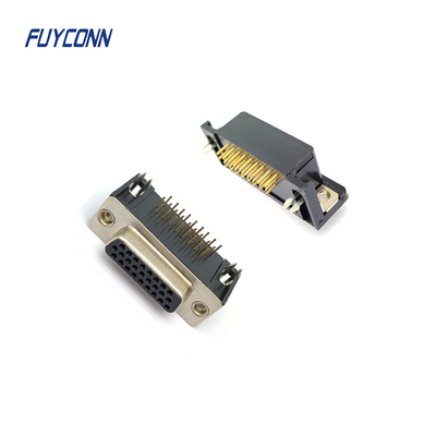 PCB 고밀도 D서브 커넥터, 15 핀 26 핀 44 핀 62Pin DSUB 연결기