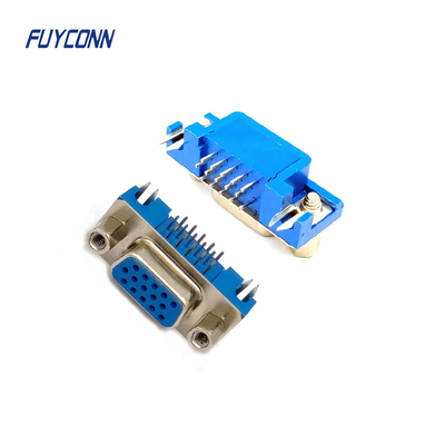 15Pin 하이트 비중 D서브 커넥터 직각 PCB 암놈 커넥터