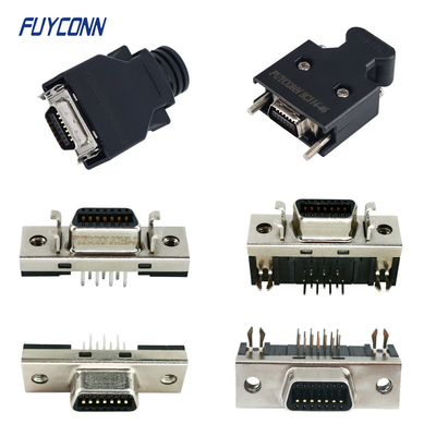 14pin SCSI 1.27mm 커넥터 PCB / Solder Cup / IDC 크림핑 여성 / 남성