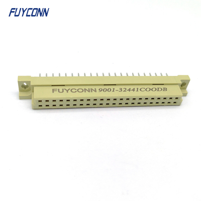 9001 시리즈 DIN41612 커넥터 PCB 수직 2줄 여성 2*22pin 44pin