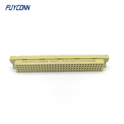128pin DIN41612 커넥터 PCB 수직 4줄 여성 4*32pin 9001 시리즈