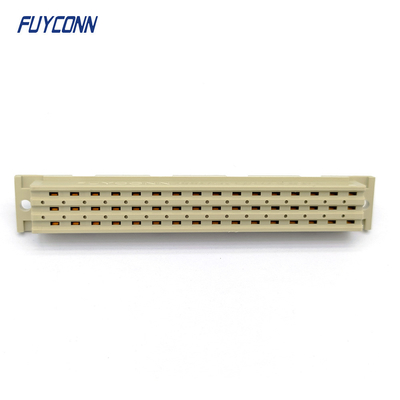 48pin 전원 DIN41612 커넥터 PCB 직선 여성 3 * 16pin 5.08mm 피치