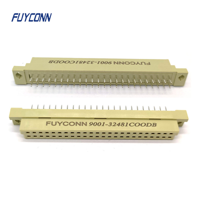 9001 DIN 41612 커넥터 PCB 수직 2 행 2*22P 48P 248 여성 41612 커넥터