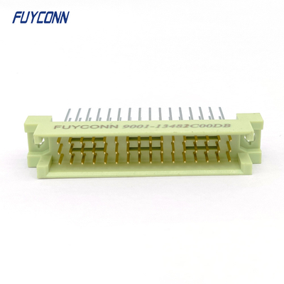 직선 PCB 48 핀 남성 DIN 41612 연결기 13mm 41612 연결기