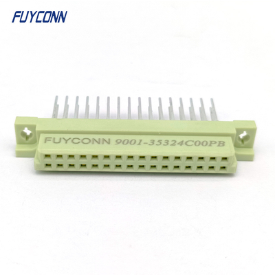 DIN41612 13mm 커넥터 2*16P 32pin 프레스 핀 DIN41612 여성 커넥터