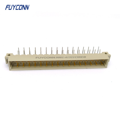 전력 유형 32pin DIN41612 커넥터 PCB 오른쪽 각 2 * 16P 32P 5.08mm 남성 커넥터
