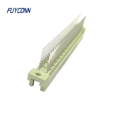 남성 용매 없는 2*32P 13mm 64pin DIN 41612 커넥터 2.54mm 커넥터 제조