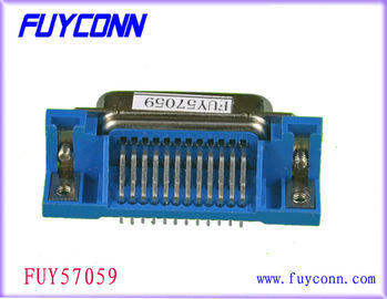 36 Pin Centronic DDK PCB 정각 여성 인쇄 기계 연결관에 의하여 증명되는 UL