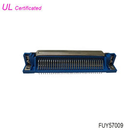 PCB를 위한 DDK 64 핀 센트로닉 PCB 직각 암놈 커넥터 2.16 밀리미터 피치 챔프 컨넥터