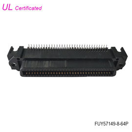 샐 없는 직각 PCB 64 핀 센트로닉스 암놈 커넥터 32 쌍