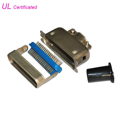 단단한 접합부와 MD 타입 14 24 36 50Pin 메일플러그 센트로닉 솔더핀 연결기