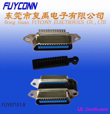 와이어 클립과 GPIB24P 남자 센트로닉스 IEEE488 연결기 IDC 권축 형태