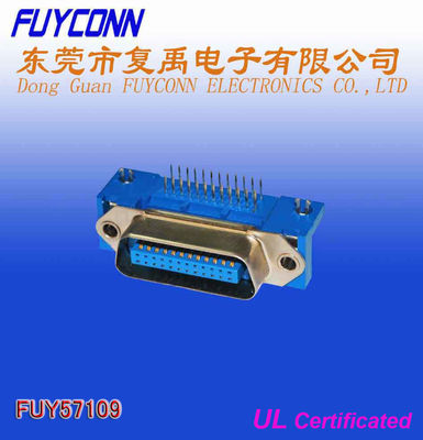DDK 14 24 36 50Pin 센트로닉 PCB 직각 숫놈 커넥터 2.16 밀리미터 피치