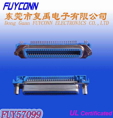 여성인 14 24 36 50Pin 센트로닉 우승자 PCB 딥 타입 직각은 보드 잠금장치와 연결기를 르베르세레드