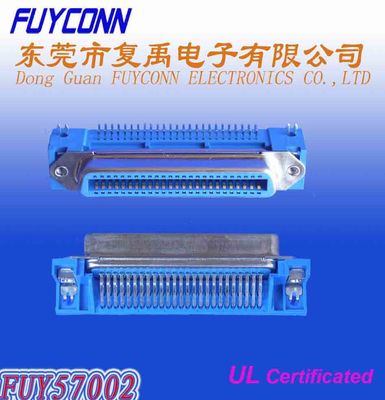 PCB 보드를 위한 14 24 36 50Pin PCB 직각 여성 센트로닉스 연결기