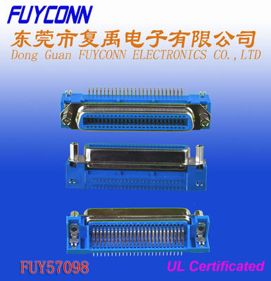 36의 Pin Centronic PCB 권리 천사 잭 나사를 가진 여성 인쇄 기계 연결관 및 널은 잠급니다