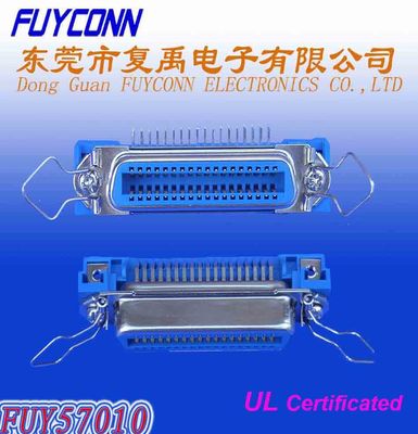 챔피언 Centronic 36 Pin PCB 정각 여성 인쇄 기계 연결관에 의하여 증명되는 UL