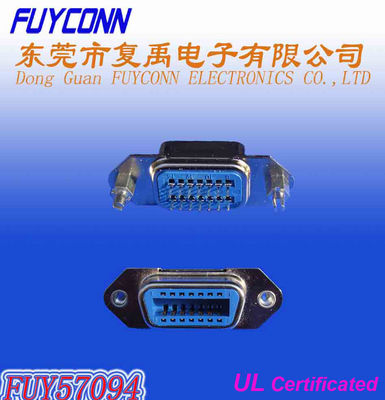 50의 Pin Centronic 똑바른 각 여성 PCB는 연결관에 의하여 증명된 UL를 거치했습니다