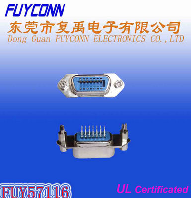 36의 Pin Centronic 똑바른 각 여성 PCB는 연결관에 의하여 증명된 UL를 거치했습니다