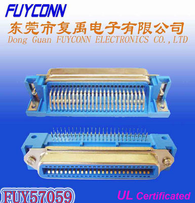 50의 Pin Centronic PCB 정각 암 커넥터 증명된 UL