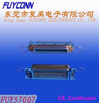 Centronic 25 쌍 챔피언 PCB 정각 암 커넥터 증명된 UL