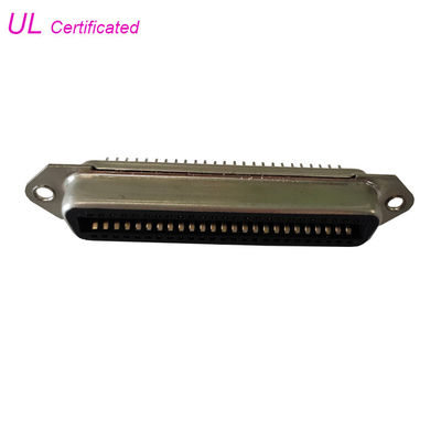 저장소 Centronics 50 핀 커넥터, 똑바른 각 여성 PCB 연결관