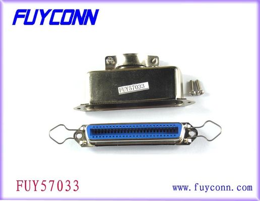 14 24 36 50의 땜납 Pin 땜납 저장소 유형 Centronix 연결관 여성 2.16mm 피치